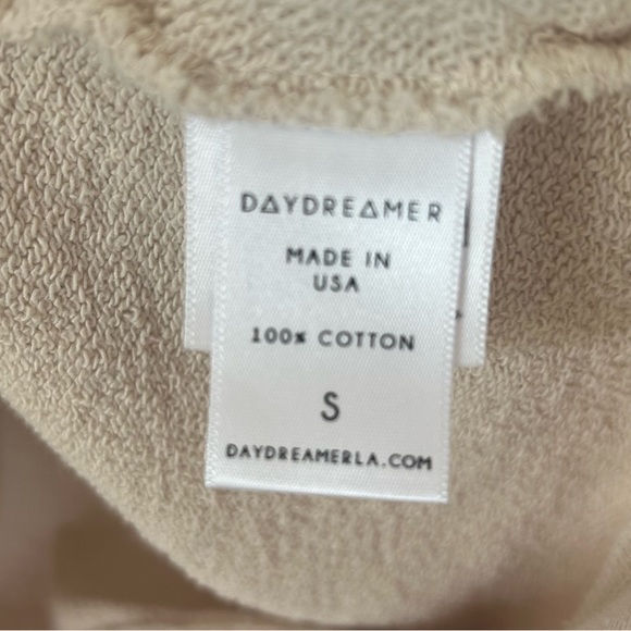 Daydreamer x Free People Cotton Raglan Sleeve Boxy Fit Graphic Sweatshirt S - Picture 8 of 9